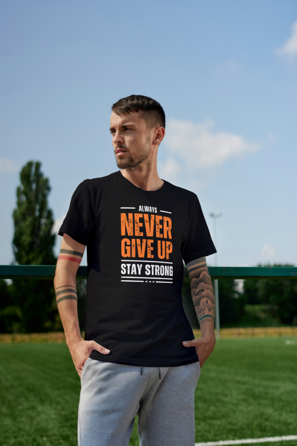 Men Graphic printed Stay Strong – Premium Quality Cotton